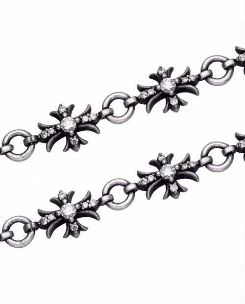 "MIDNIGHT CROSS" BRACELET