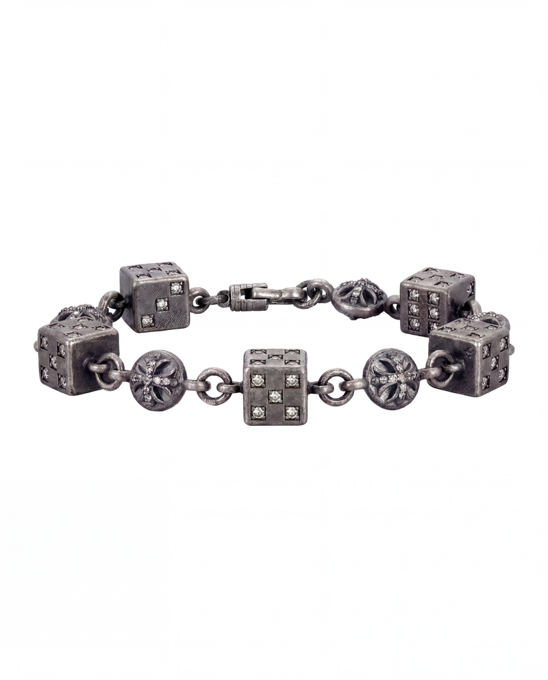 "MIDNIGHT DICE" BRACELET